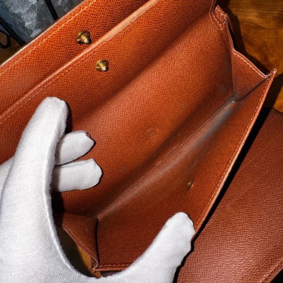 Louis Vuitton, international monogram, brown, long wallet vintage 2000 - Picture 12 of 15